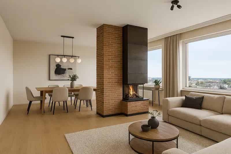 Ruim appartement 4 slaapkamers te koop