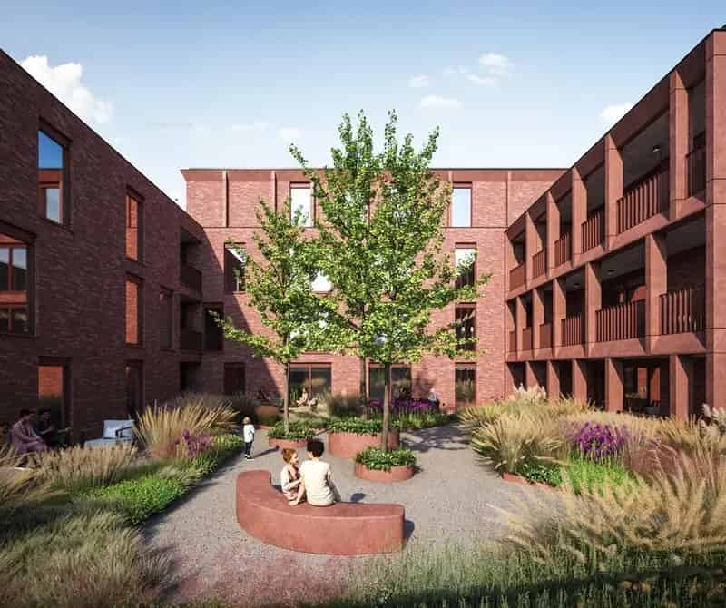Appartement te koop Lummen 2 slaapkamers parkzicht