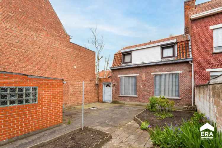 Huis te koop Wervik Centrum 3 slaapkamers tuin garage
