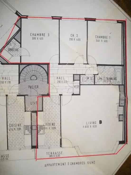 Appartement Te Koop 120m² 3 slaapkamers