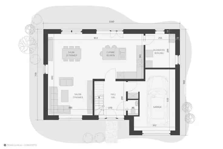 Huis Te Koop Chaumont-Gistoux - Villa Qzen - PEB A