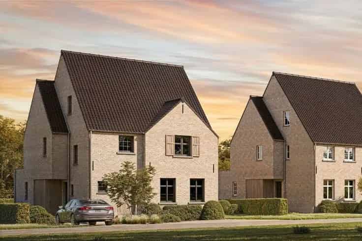 Nieuwbouwvilla Rotselaar Nabij Leuven 4 slaapkamers Energiezuinig