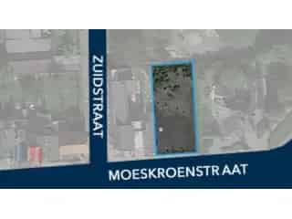 Bouwgrond te Menen 1000m² - Moeskroenstraat