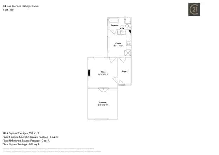 Appartement 1 Slaapkamer Evere Te Koop