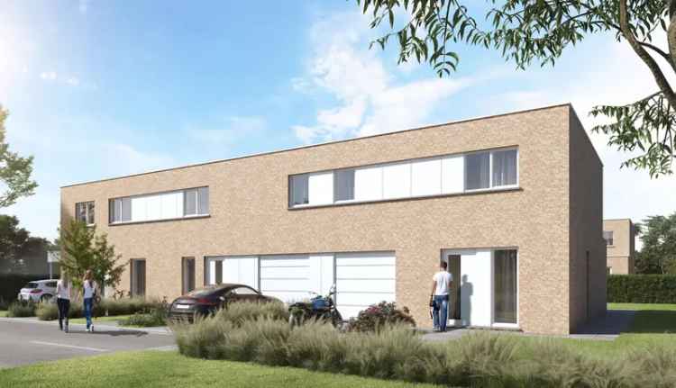 Moderne, geschakelde woningen