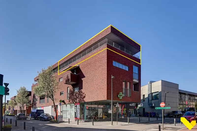 Penthouse te huur Centrum Tessenderlo - 2 slaapkamers - Groot terras
