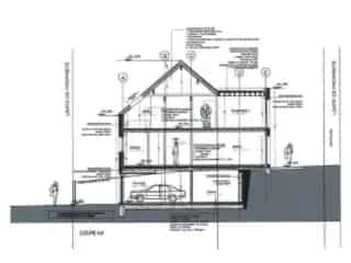 Bouwgrond Arquennes - Bel-etage Woning - Vergunning Verleend
