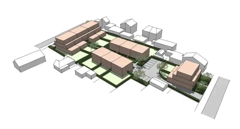 Projectgrond 38a39ca 17 Appartementen 6 Woningen Leopoldsburg