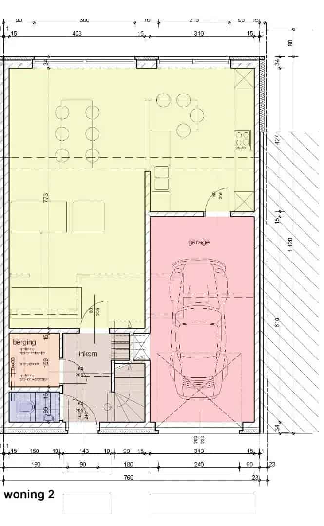 Huis te koop Sint-Niklaas: 770m² bouwgrond