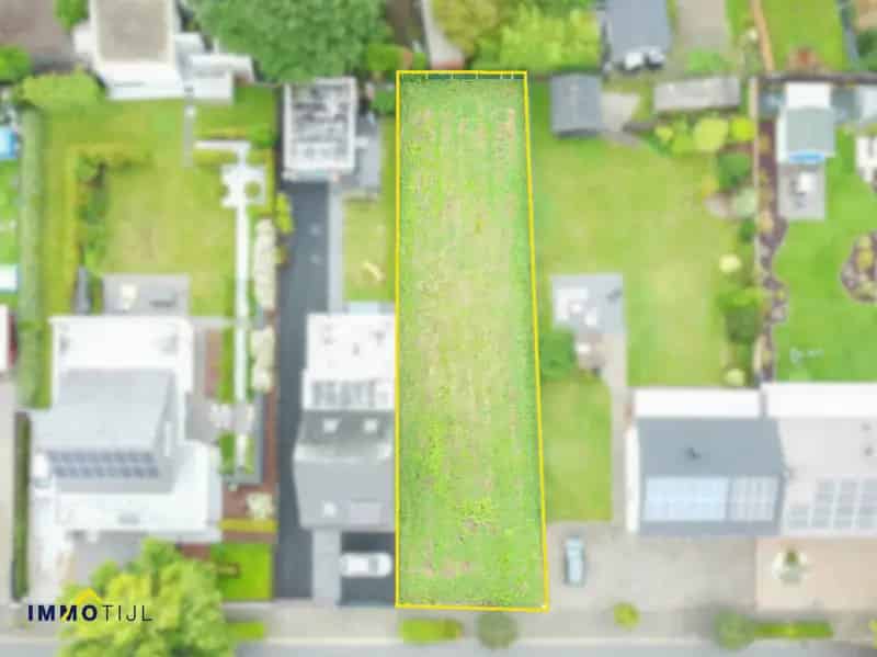 Bouwgrond HOB Buggenhout 4a97 Zuidgerichte Gevel