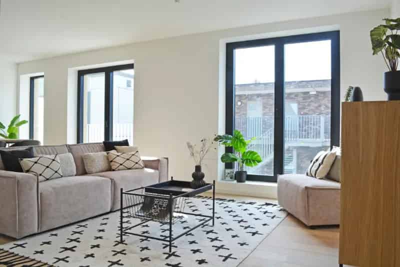 Appartement te huur Roeselare 3 slaapkamers 2 terrassen