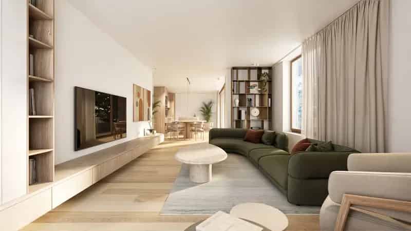 Appartement te koop Zichem: 2 slaapkamers, terras, BEN