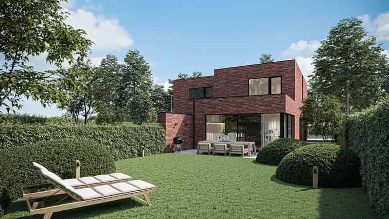 Moderne Halfopen Nieuwbouwwoningen Beringen