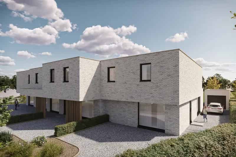 Nieuwbouwhuis Zottegem: Moderne woning met tuin en E20 label