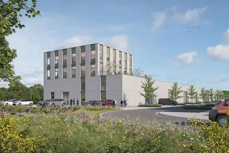 Nieuwbouw Bedrijfsgebouw te Huur Drogenbos Zen-Park 486m²