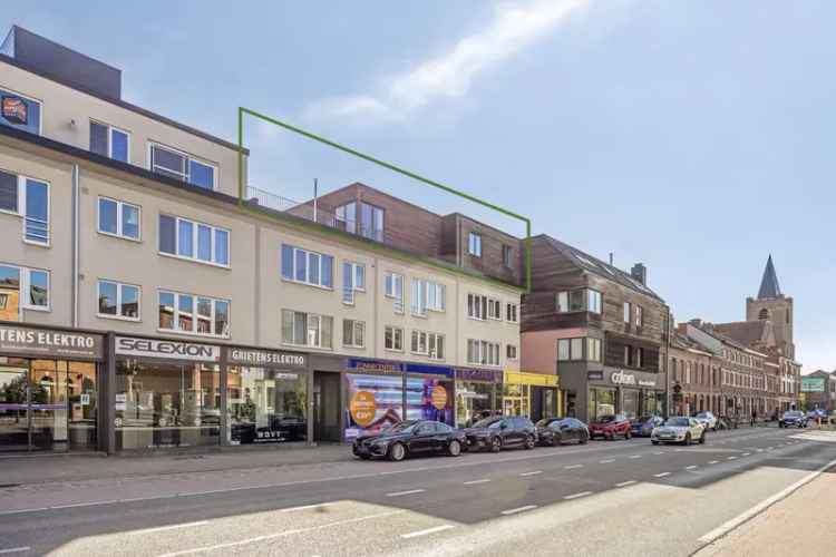 Penthouse te huur Leuven 140m² 3 slaapkamers 2 badkamers