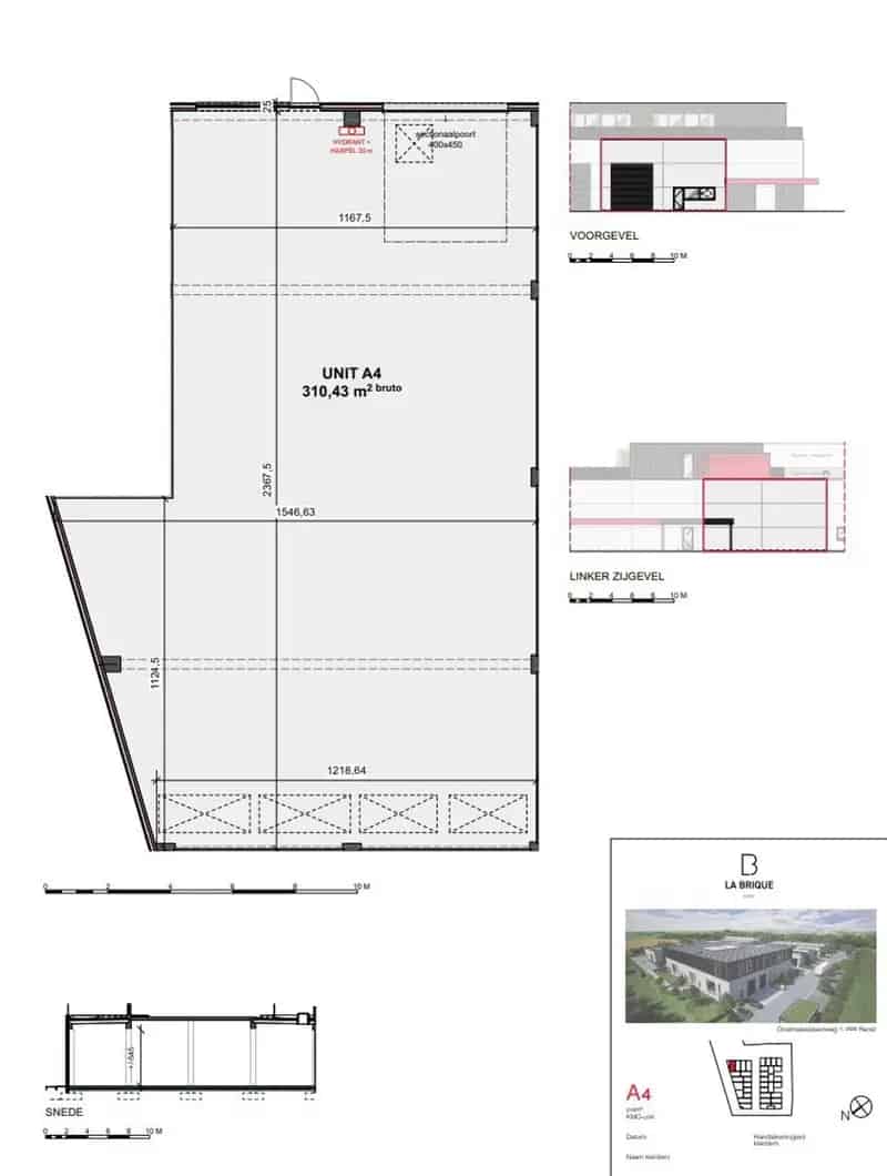 Nieuwbouw KMO unit La Brique