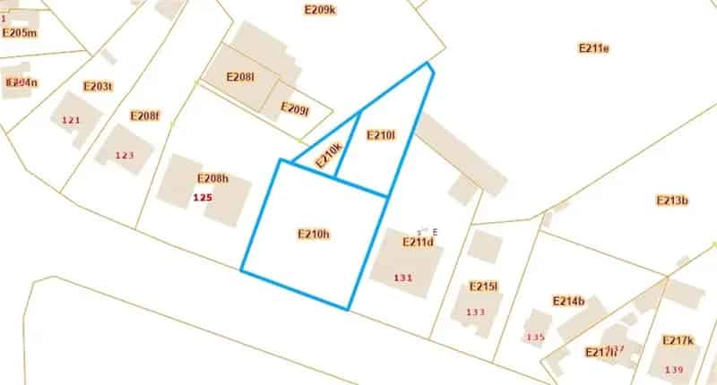Bouwgrond Olen 2655m2 Projectgrond Halfopen Woningen