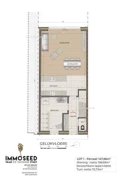 Nieuwbouw Woningen Oostende Ruime Tuin 3 Slaapkamers