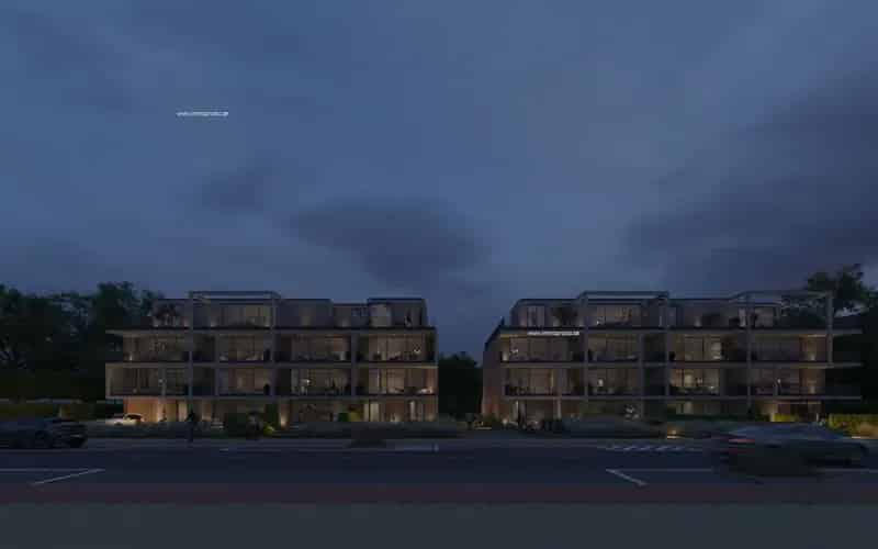 Nieuwbouw Appartement 2 Slaapkamers Terras Merelbeke