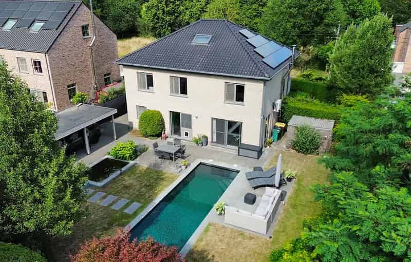 Moderne Villa 4 slaapkamers Zwembad Tuin Tremelo