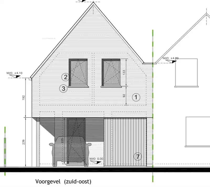 Nieuwbouw woning Ruddervoorde 3 slaapkamers