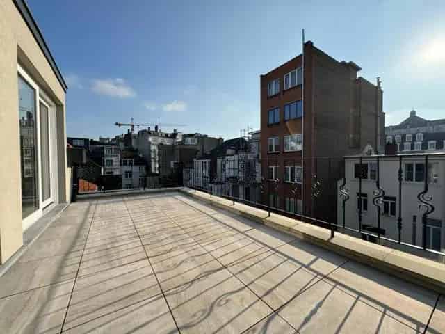 Duplex Appartement Brussel Place Stéphanie 144m² Terras