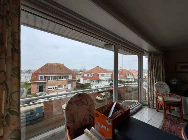 Appartement te huur met 2 slaapkamers in Knokke met zicht op het Zegemeer