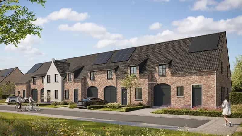 Nieuwbouw woning te koop Zwevegem 3 slaapkamers