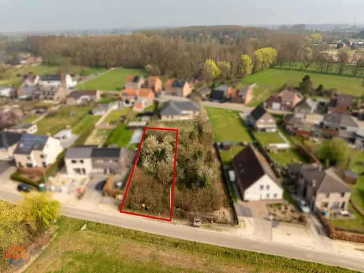 Bouwgrond Tildonk 619m² Halfopen Bebouwing