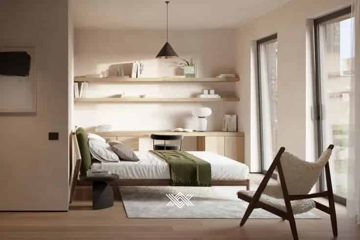Appartement 2 slaapkamers Gent