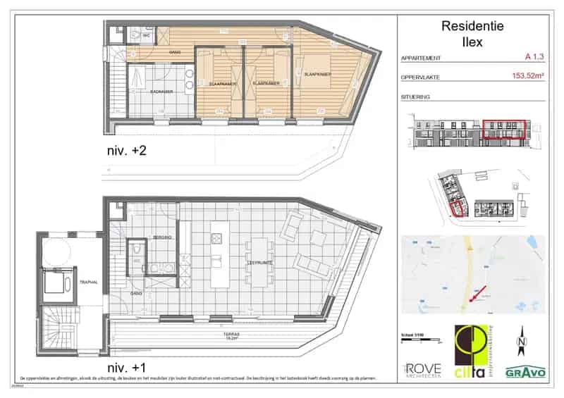 Appartement te koop Res Ilex A 13 Elewijt