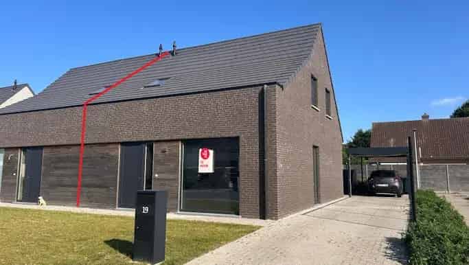 Huis te huur Harelbeke 3 slaapkamers nieuwbouw
