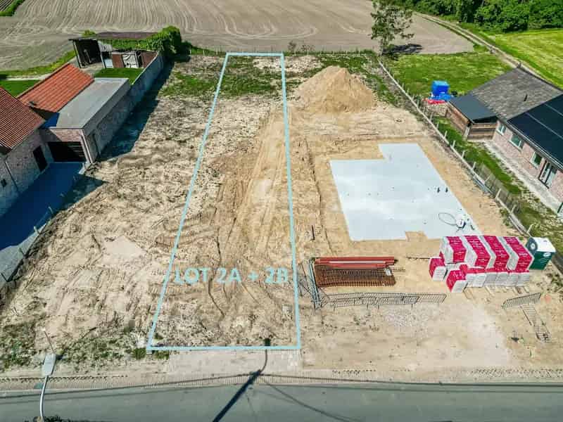 Bouwgrond Londerzeel 600m² Halfopen Bebouwing Landelijk