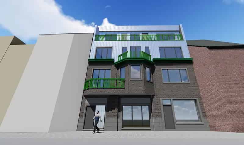 Projectgrond Boom Centrum 2 Handelszaken 5 Appartementen