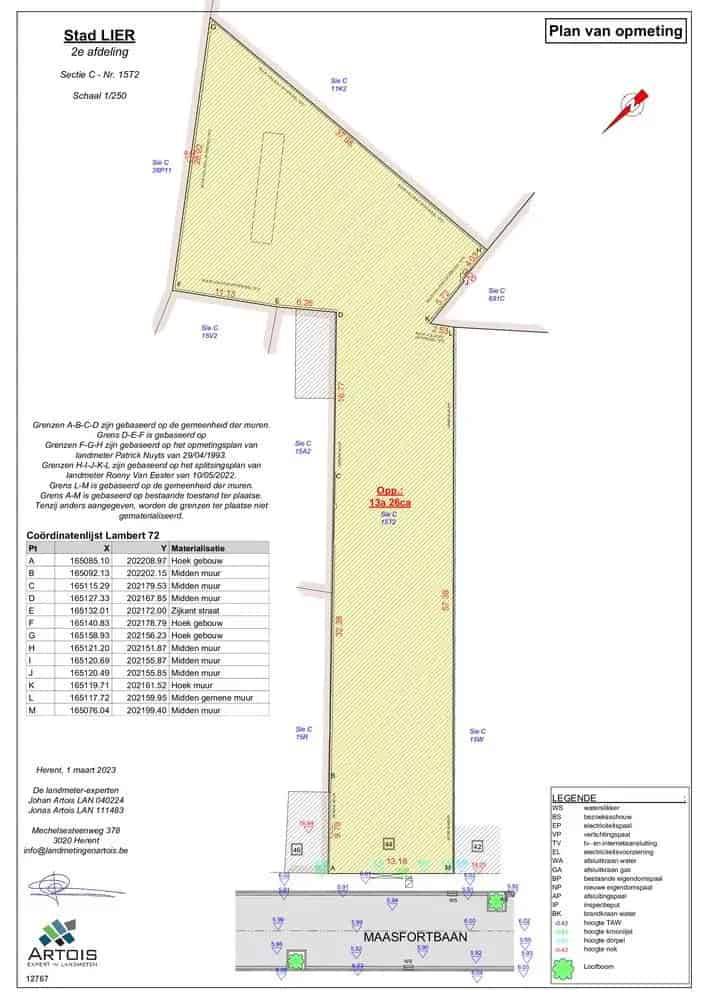 Magazijn te huur Lier 1100m² 18 staanplaatsen