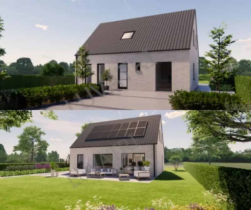 Nieuwbouw Villa 8x10 of 8x12 Sleutel Op De Deur