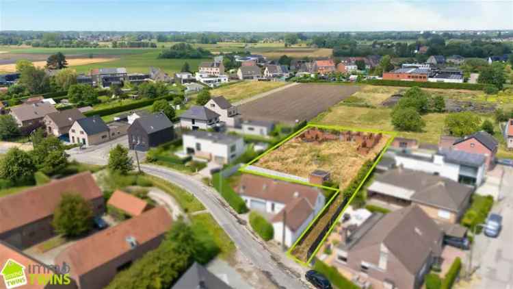 Bouwgrond voor open bebouwing 1904m² op absolute toplocatie te Lebbeke