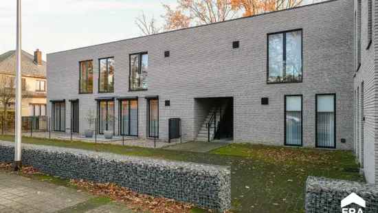 Te huur appartement met tuin in het centrum van Lummen