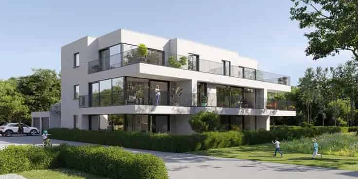 Nieuwbouwappartementen Sijsele Nabij Brugge 3 slaapkamers