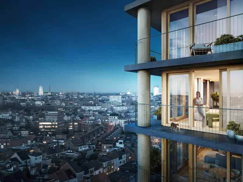 Lichtrijk hoekappartement Gent-Sint-Pieters