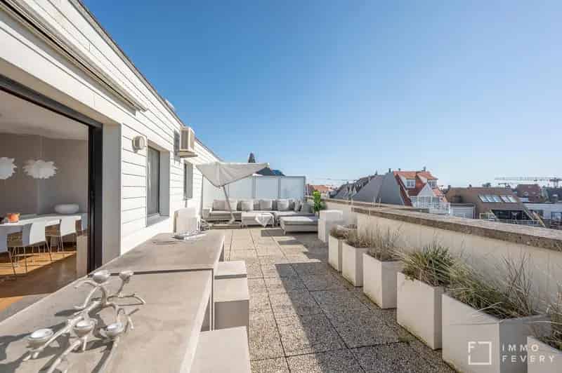 Penthouse te huur Knokke - Zeedijk - 2 slaapkamers - Zuidgericht terras