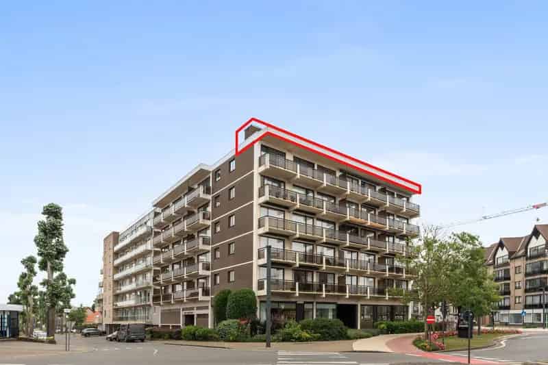 Penthouse te Koop Koksijde Bad 109m2 Ruime Terrassen