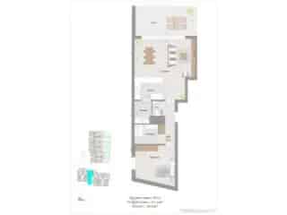 Appartement te koop Blaasveld 1 slaapkamer
