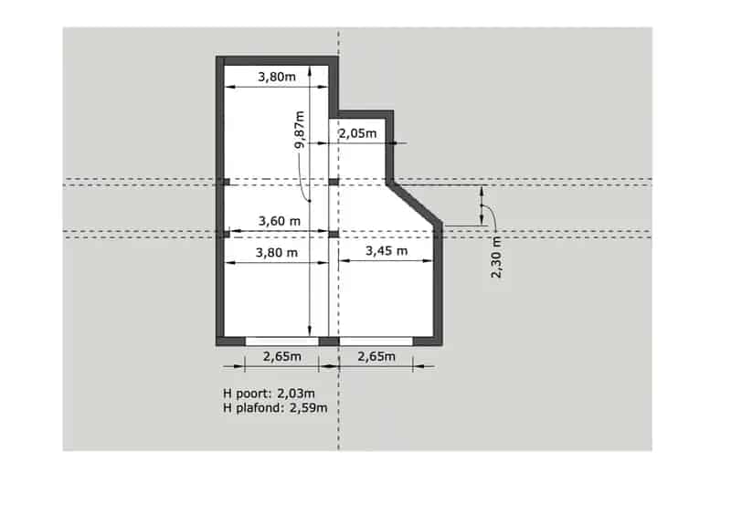 Dubbele Inpandige Garage Mechelen Centrum