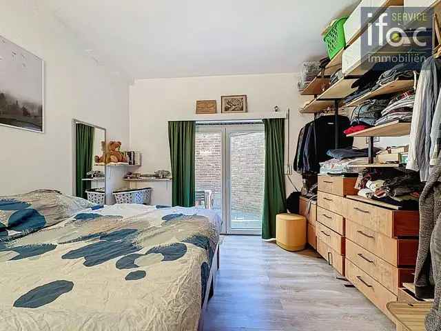 Appartement te huur 84m² 1 slaapkamer tuin terras