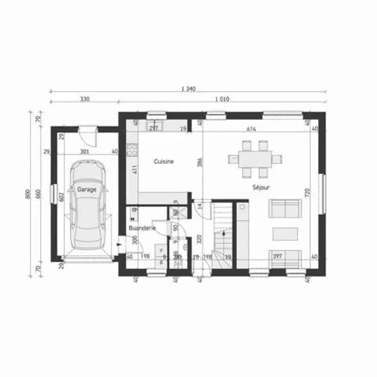 Huis Te Koop Stoumont: Moderne 4-zijdige woning met 3 slaapkamers