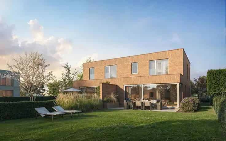 Moderne Eengezinswoningen Kortenberg Hof van Maurice Thibert