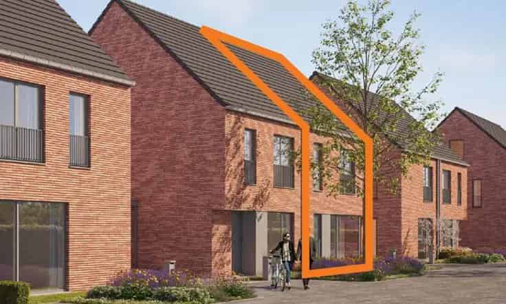 Nieuwbouw woningen Boechout 3 slaapkamers
