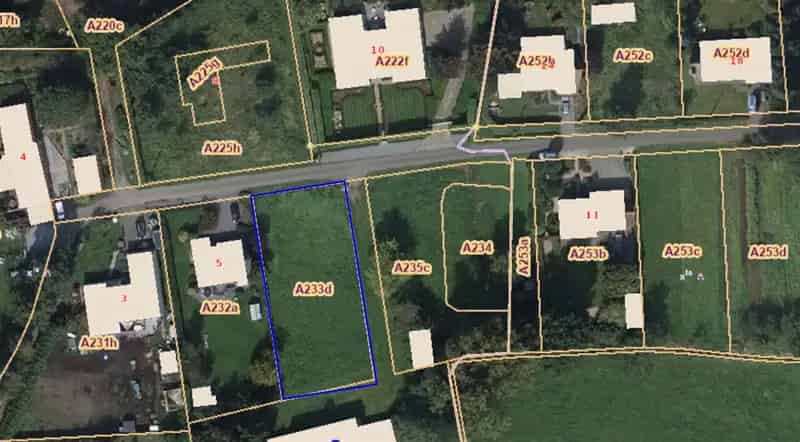 Bouwgrond te koop 1148m² Landelijke omgeving